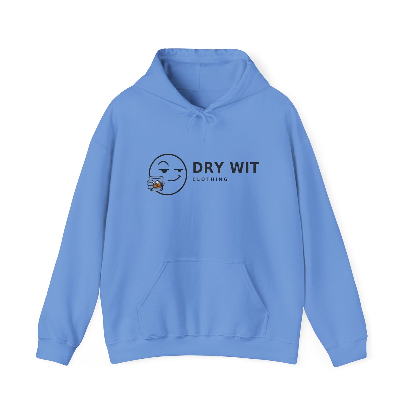 Dry Wit logo Hoodie | sarcastic emoji graphic Hoodie