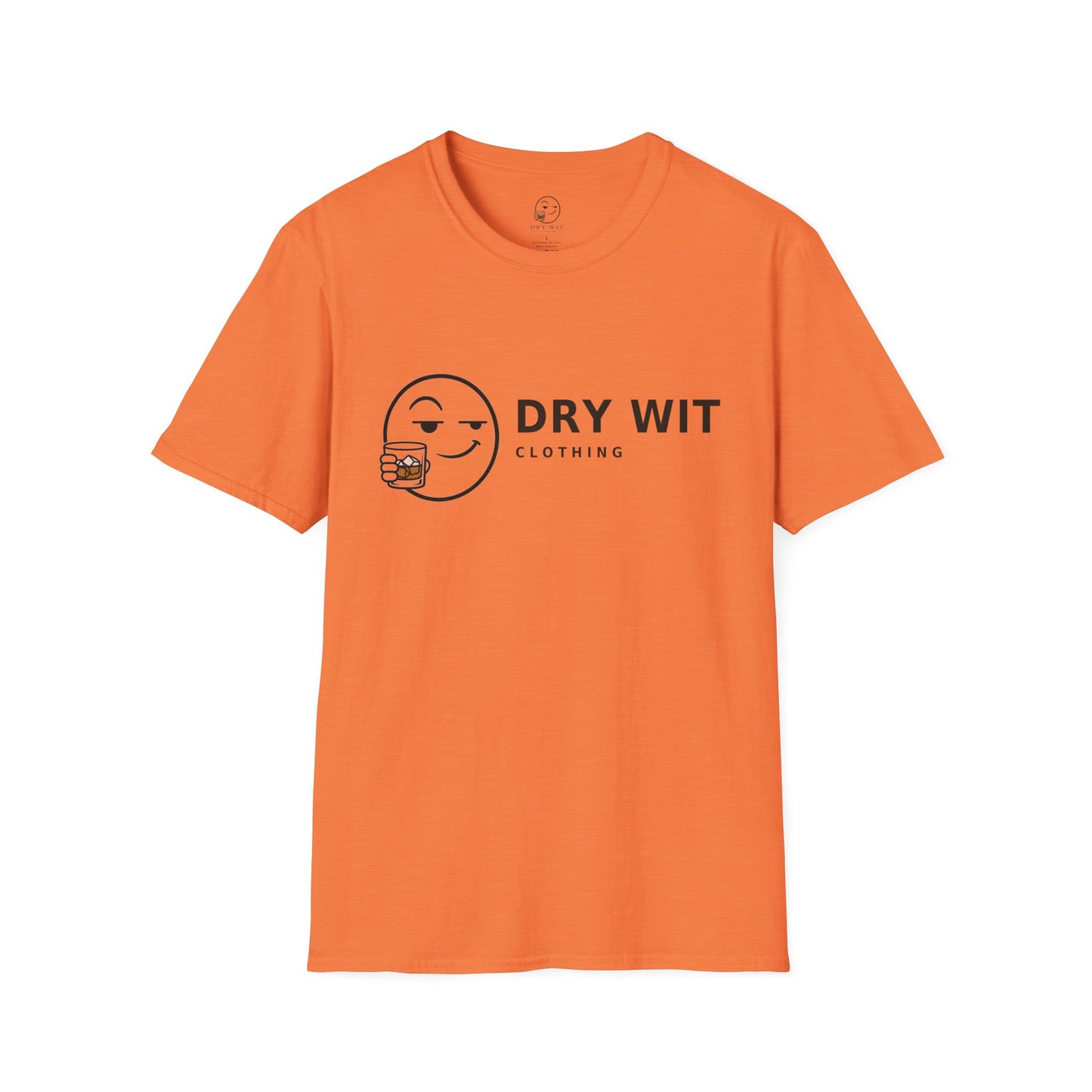 Dry Wit logo T-Shirt | sarcastic emoji graphic tee