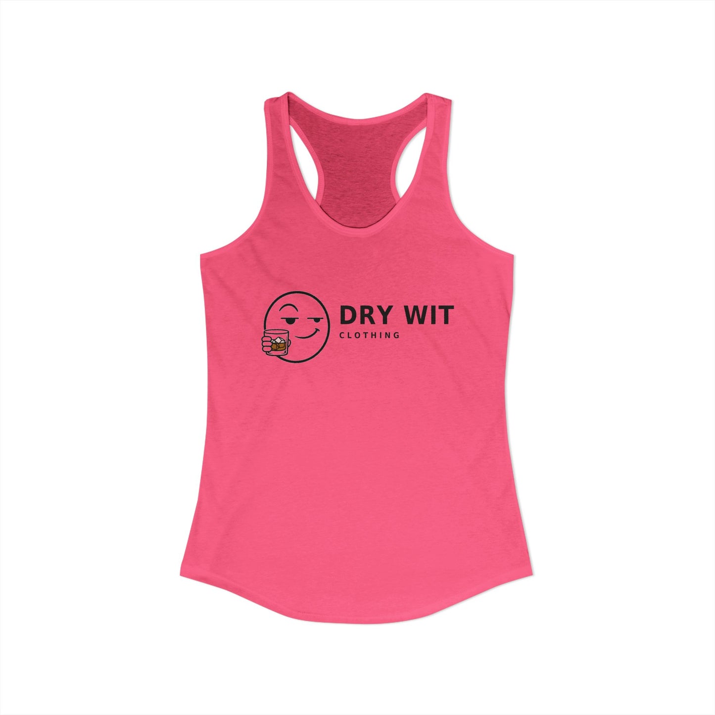 Dry Wit logo Tank Top | sarcastic emoji graphic Tank Top