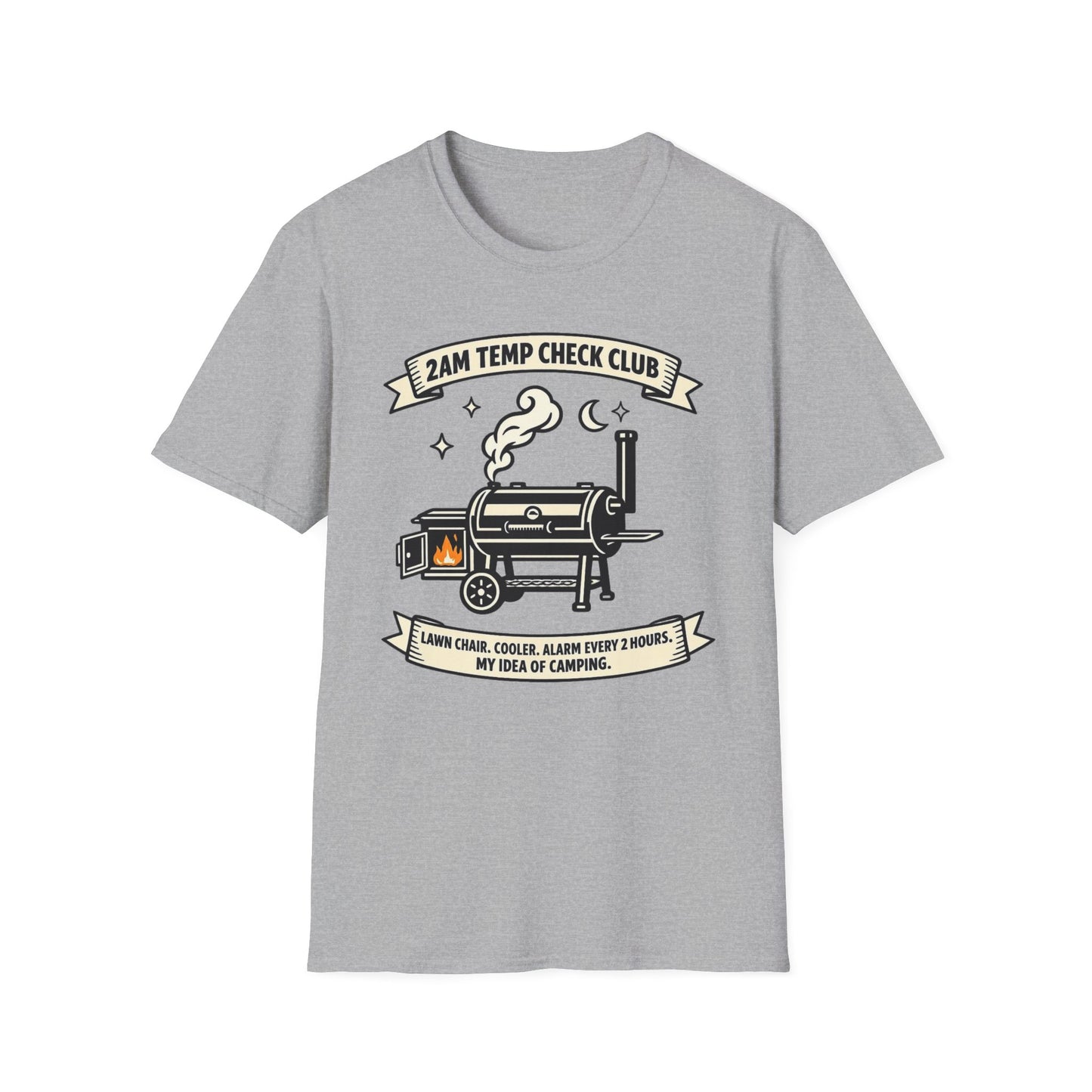 2AM Temp Check Club Shirt, Sport Grey, front flat lay