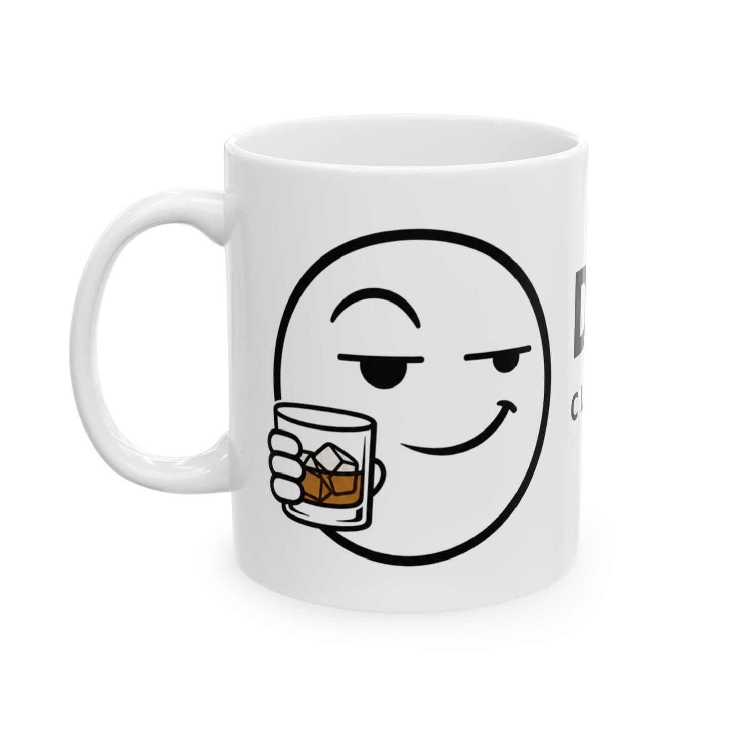 Dry Wit logo Mug | sarcastic emoji graphic Mug