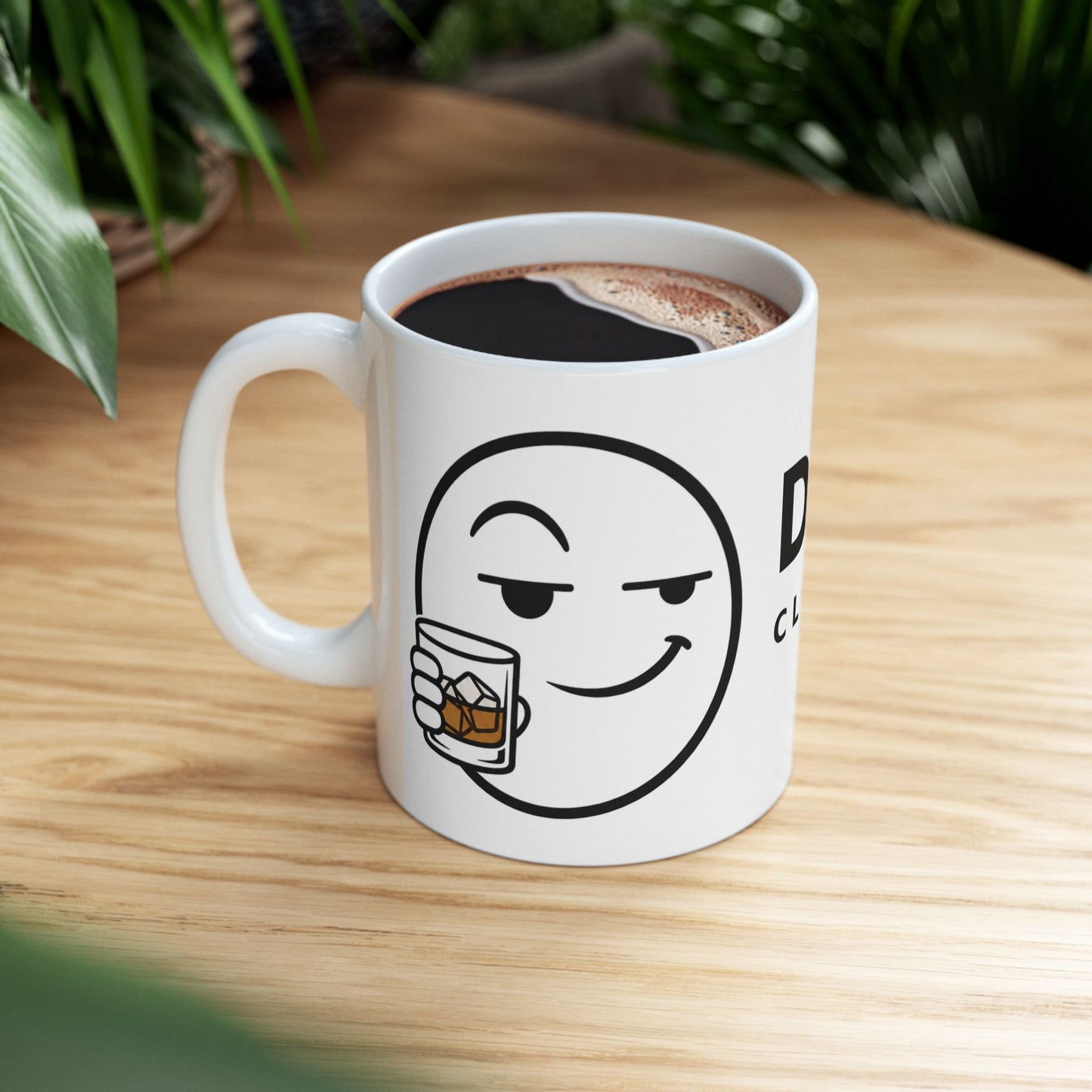 Dry Wit logo Mug | sarcastic emoji graphic Mug