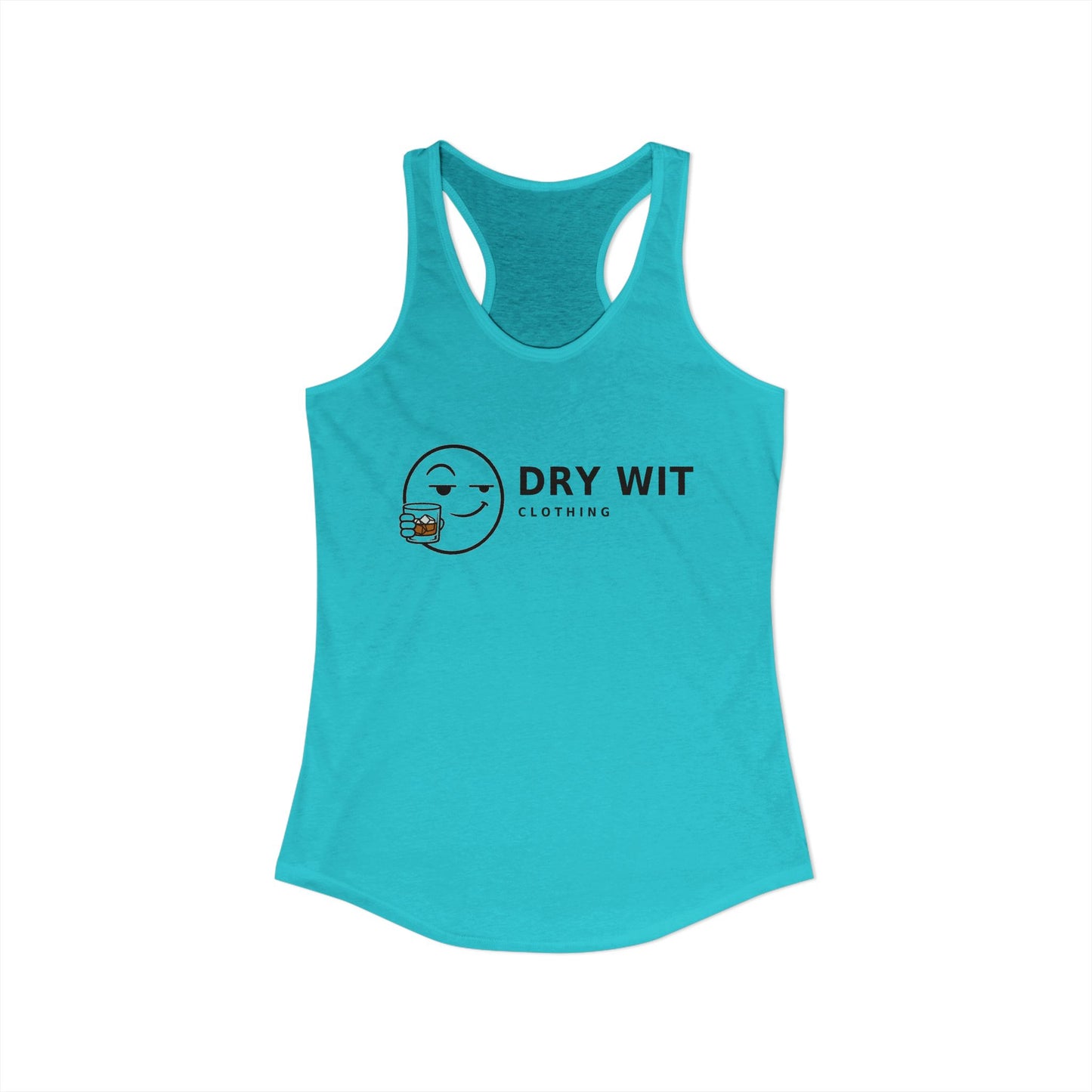 Dry Wit logo Tank Top | sarcastic emoji graphic Tank Top