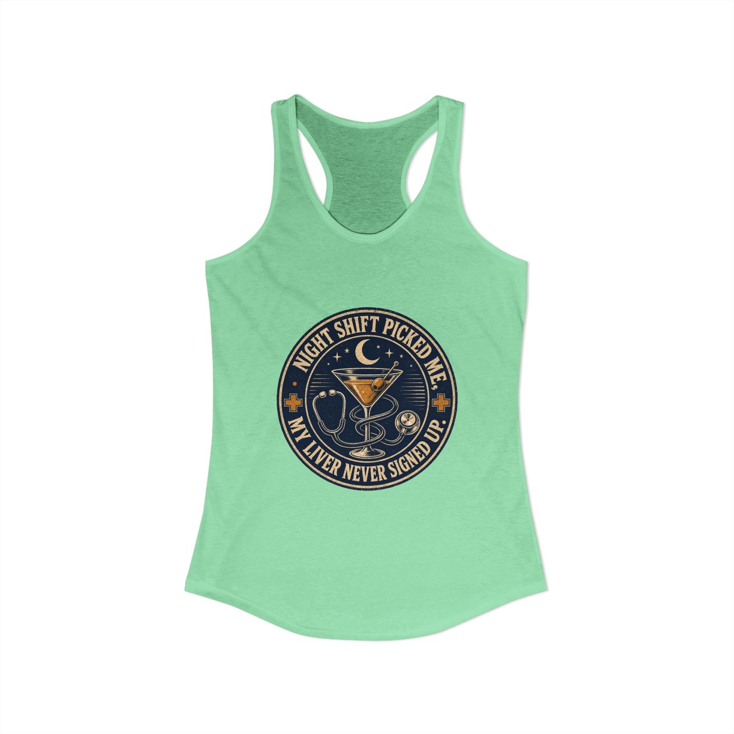 Night Shift Picked Me Tank Top, Funny Nurse Gift, Night Shift Nurse Tank Top, Sarcastic Nurse Tank Top, RN Appreciation Gift