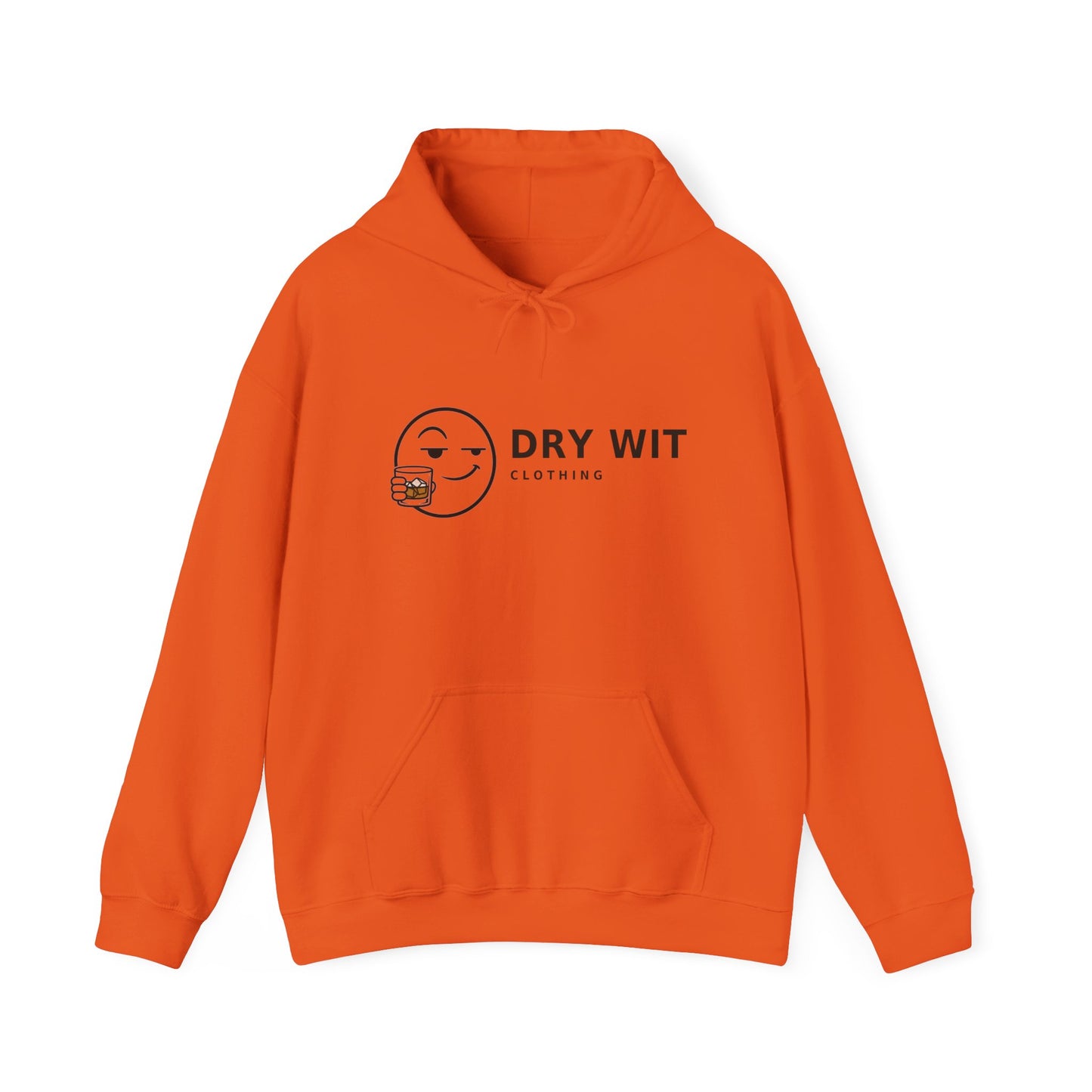 Dry Wit logo Hoodie | sarcastic emoji graphic Hoodie