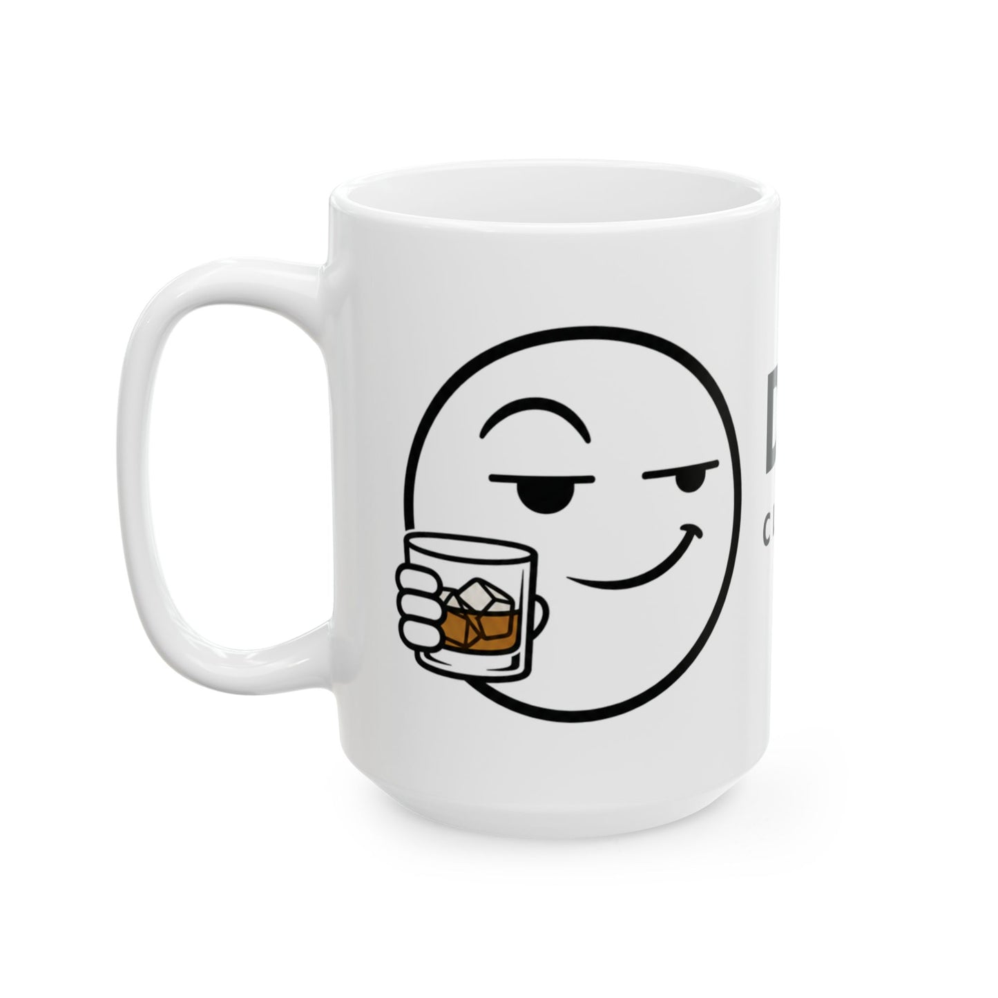 Dry Wit logo Mug | sarcastic emoji graphic Mug