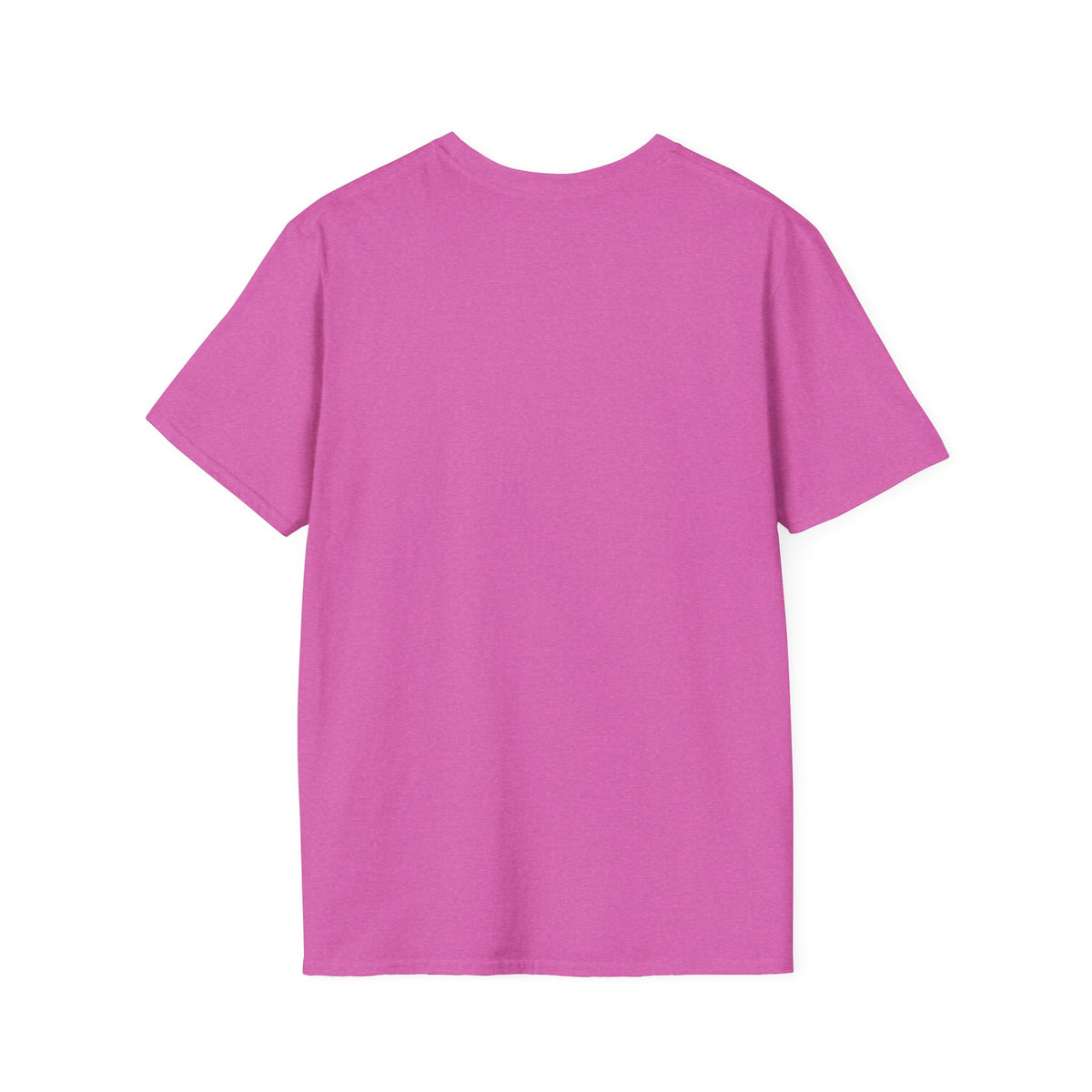 You Had Me At Happy Hour Shirt, Heather Berry pink, back flat lay showing the plain undecorated back