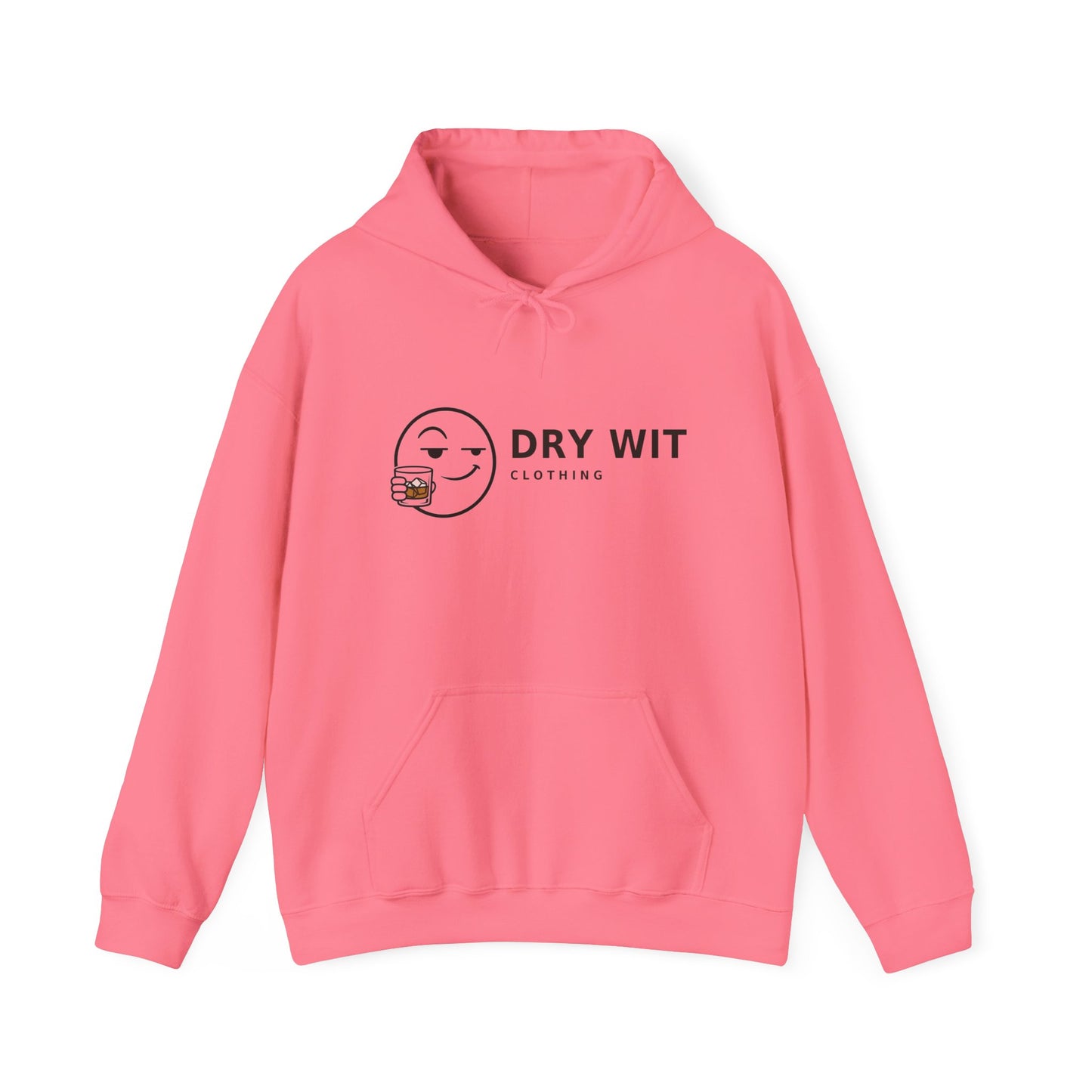 Dry Wit logo Hoodie | sarcastic emoji graphic Hoodie