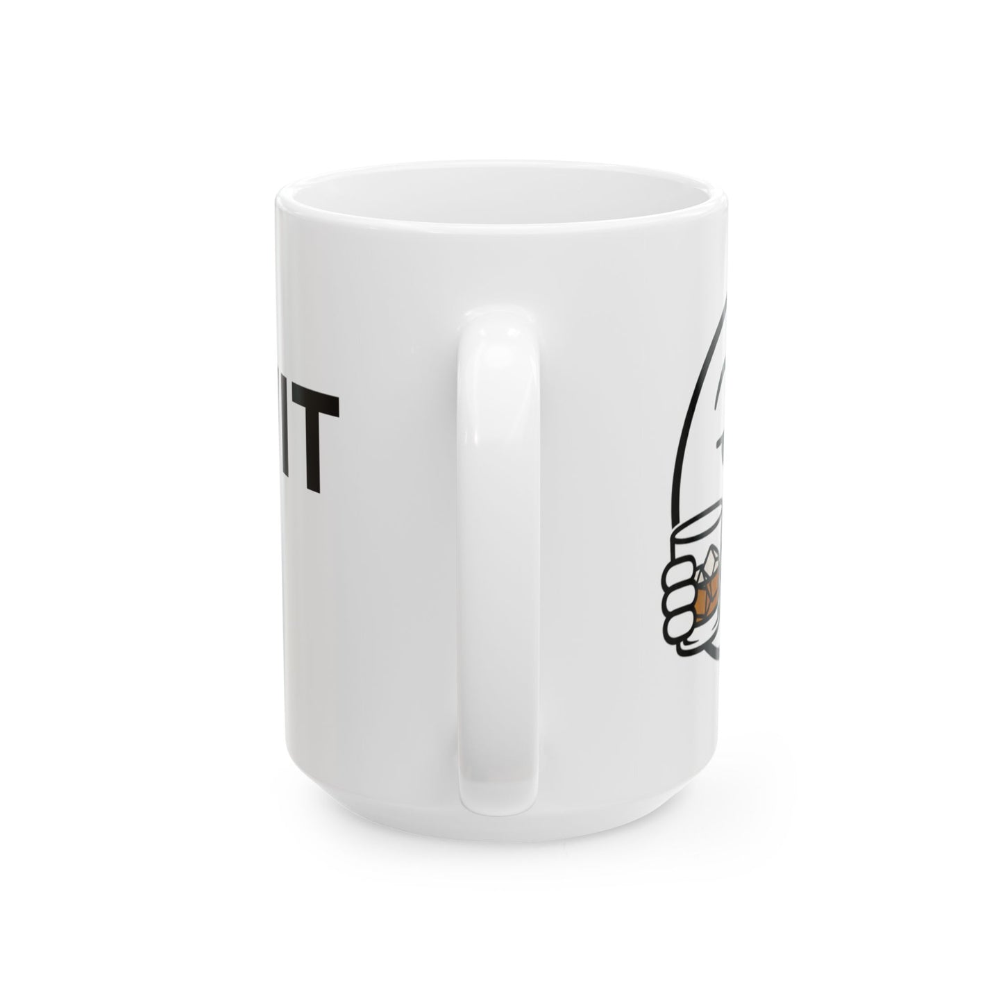 Dry Wit logo Mug | sarcastic emoji graphic Mug