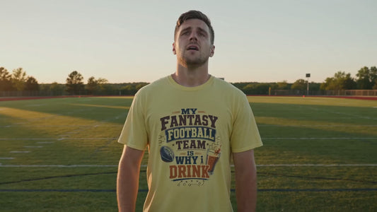 My Team Is Why I Drink Every Sunday funny fantasy football shirt
