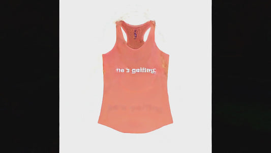 Golf Widow tank, He's Golfing funny tee